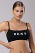 Športni modrček DKNY, črni DK4507_Q91_03