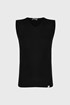 Črna majica brez rokavov ET1003_blk_tri_01