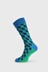 Zeleno-modre nogavice Happy Socks Filled Optic FIO01_6400_pon_01