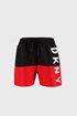 Črno rdeče kopalne hlače DKNY Naxos L56017blkred_02
