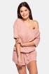 Ženska kratka bombažna pižama Rose P708_1_pyz_01