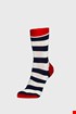 Modro-črne Happy Socks Stripe SA01_045_pon_01