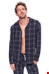 Moška pižama David s srajco SAMPY121_pyz_03