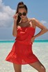 Obleka za plažo Red SH0042_sat_02