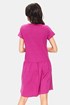 Spalna srajca za nosečnice in dojenje Tasca Fuchsia TCB9445Fuchs_kos_02