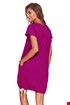 Spalna srajca za nosečnice in dojenje Happy mommy roza TCB9504Fuchs_kos_02