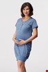 Spalna srajca za nosečnice in dojenje Odetta TM8061Jeans_kos_07