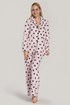 Ženska pižama DKNY Festive Beat, roza YI2122443F677_pyz_04