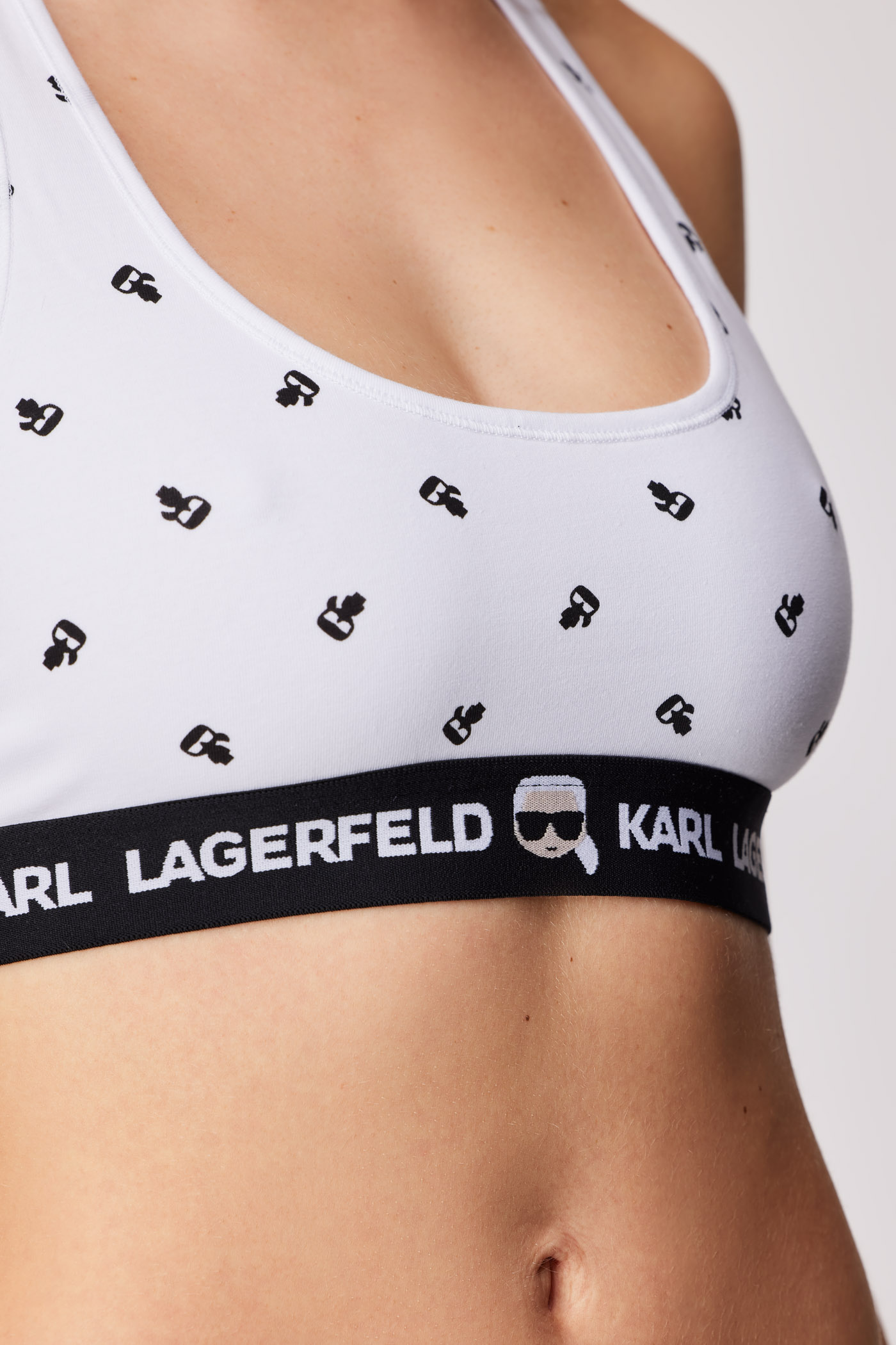 Nepodložen športni Modrček Karl Lagerfeld Iconic