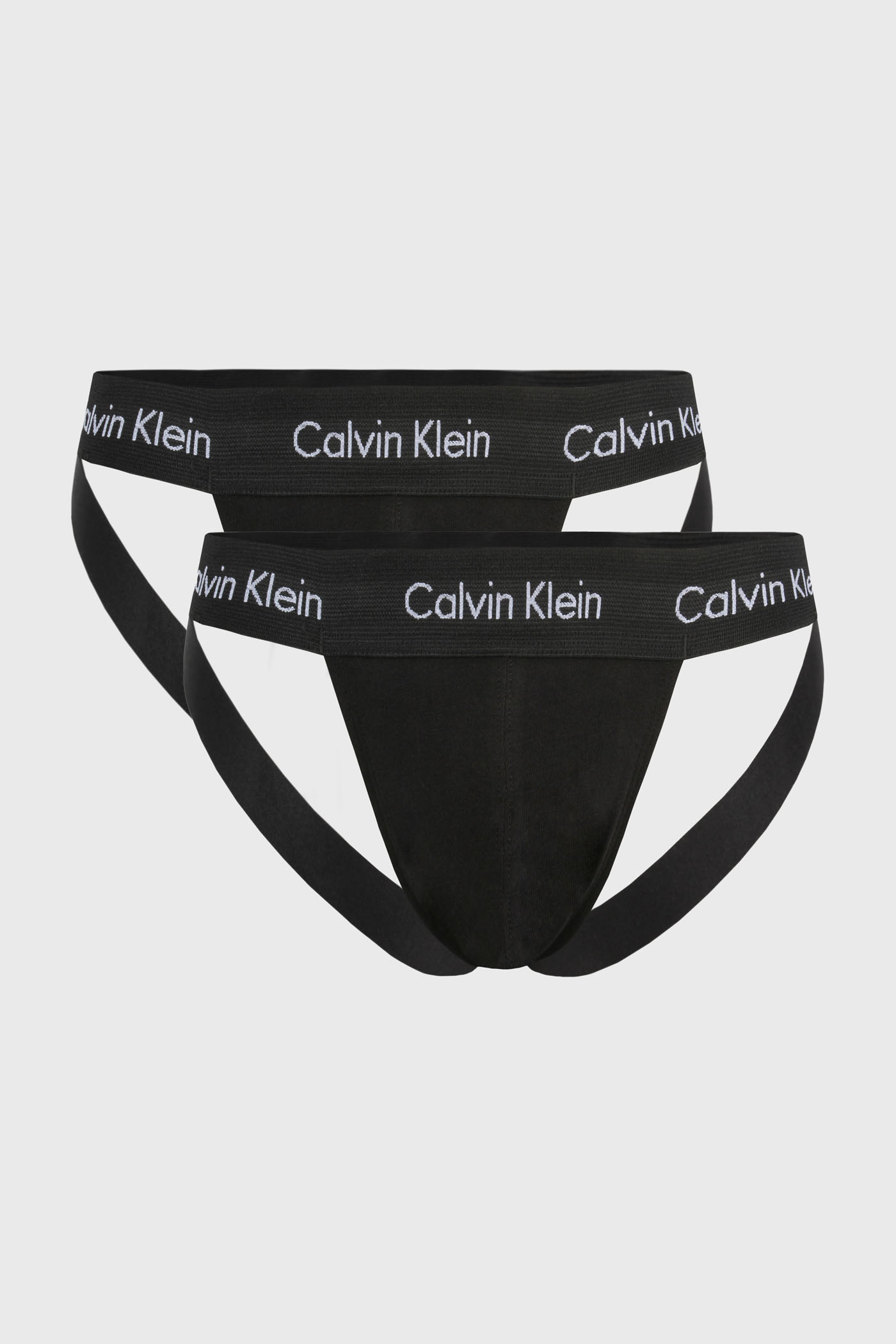 2PACK Jockstrap Calvin Klein Cotton stretch