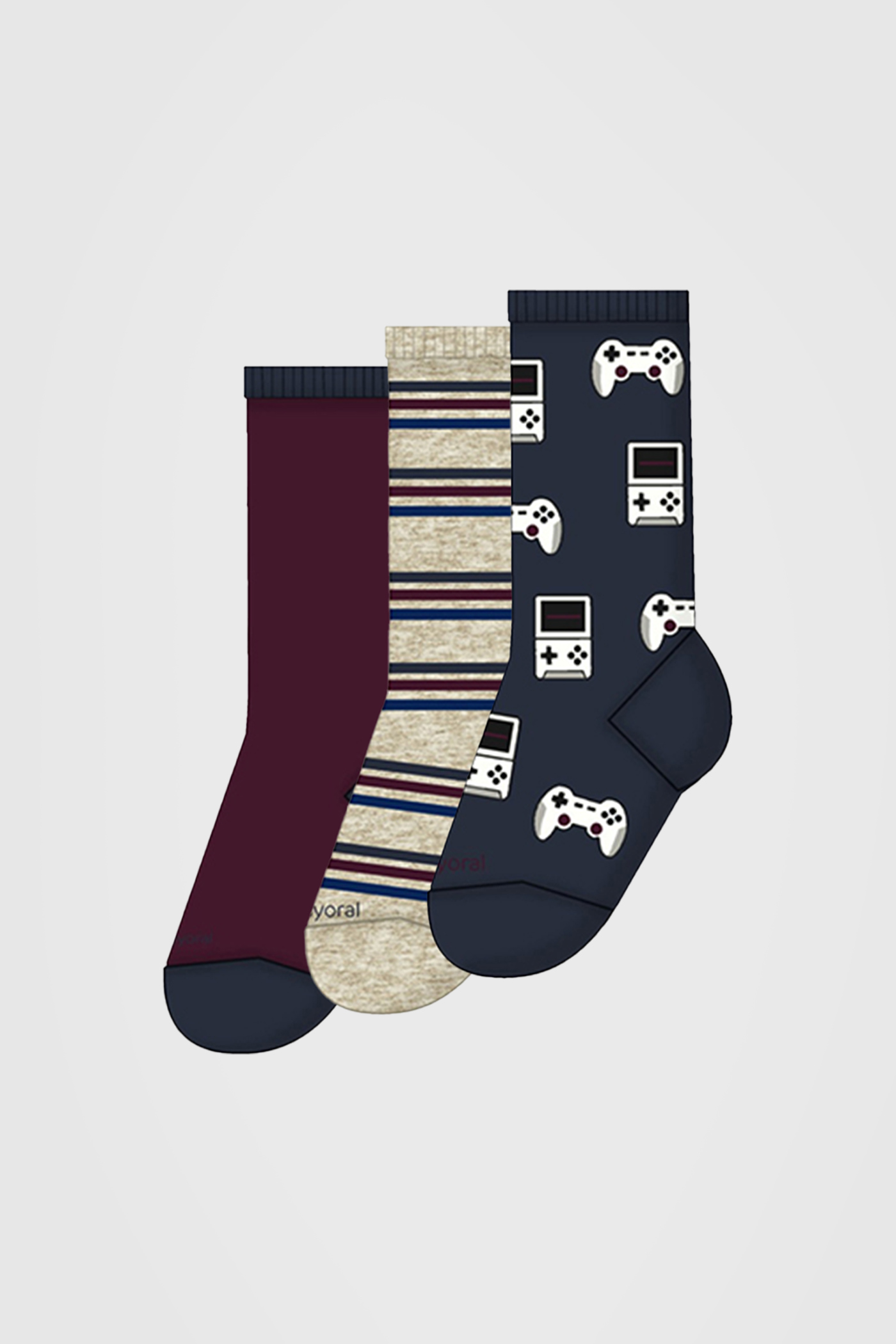 3 PACK deške nogavice Mayoral Game