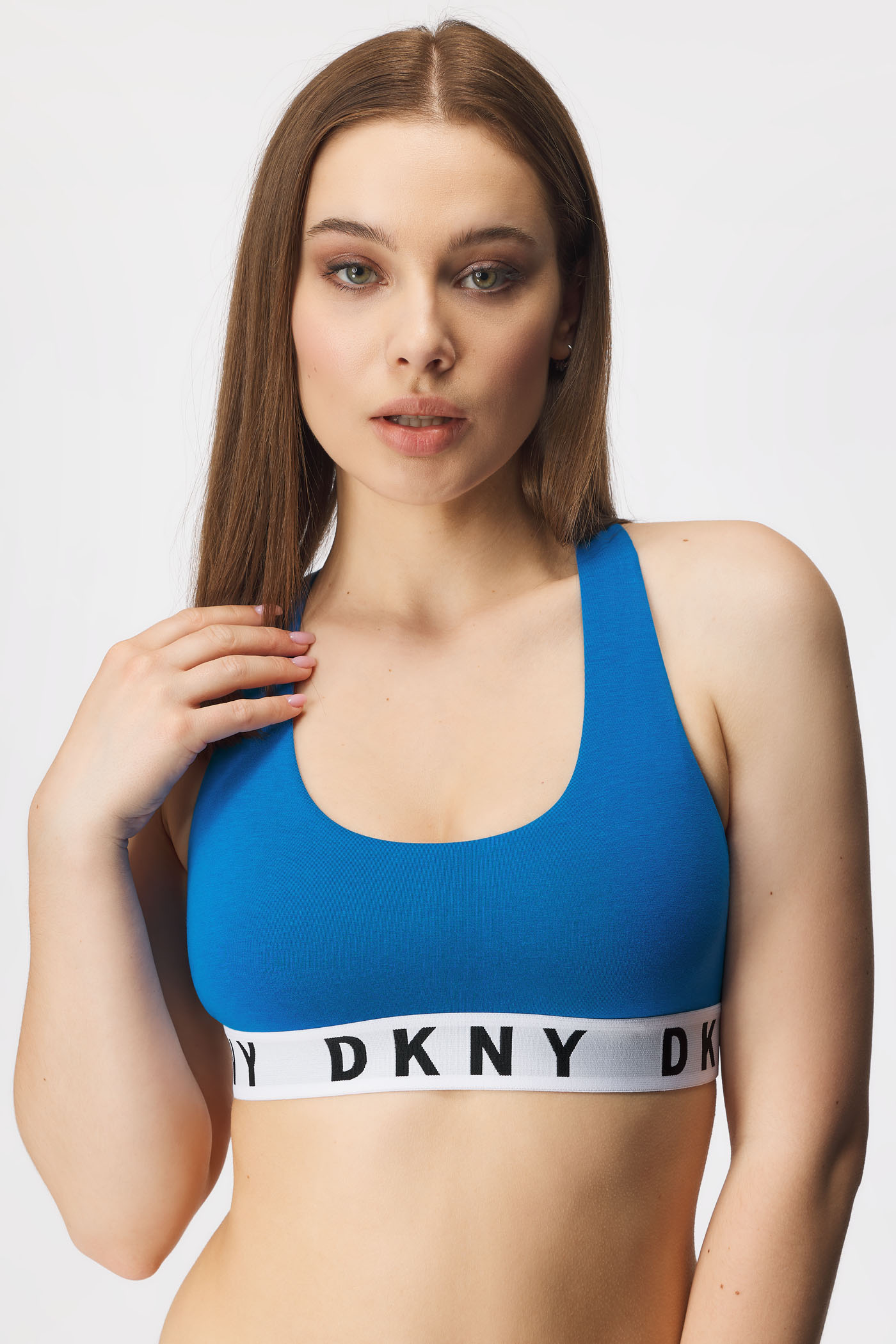 Modrček DKNY Cozy Bralette